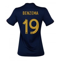 Francuska Karim Benzema #19 Domaci Dres za Ženska SP 2022 Kratak Rukav